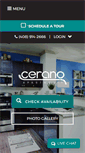 Mobile Screenshot of cerano-apts.com